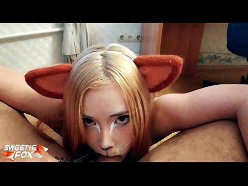 ❤️ Kitsune sväljer kuk och sperma i munnen ❤ Sluts at us ❌